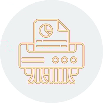 Shredder Vector Icon