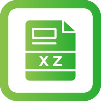 xz Creative Icon Design vector