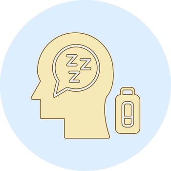 Fatigue Vector Icon