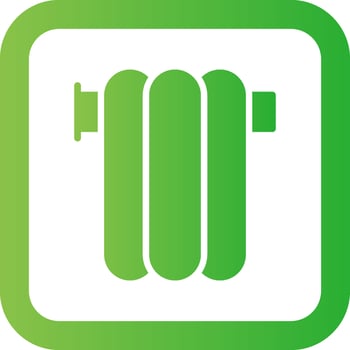 Radiator Creative Icon Design vector