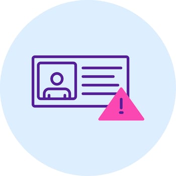 Id Card Vector Icon
