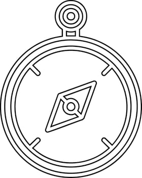 Compass Vector Icon