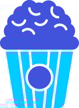 Popcorn Vector Icon