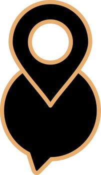 Chat Pin Vector Icon