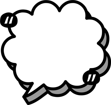 3d speech bubble balloon with quotation marks icon sticker memo keyword planner text box banner, flat png transparent element design