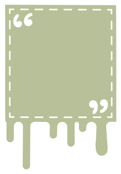 Colorful pastel green color speech bubble balloon with quotation marks, icon sticker memo keyword planner text box banner, flat png transparent element design