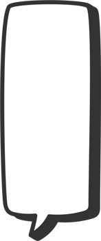 3d speech bubble balloon icon sticker memo keyword planner text box banner, flat png transparent element design