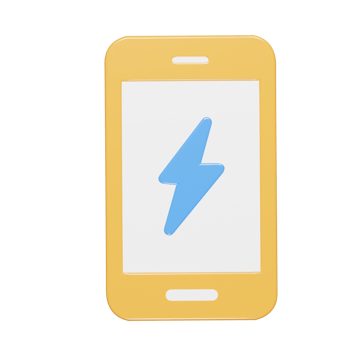 Phone mockup 3d render illustration png