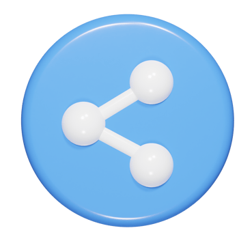 Shear icon 3d render illustration png