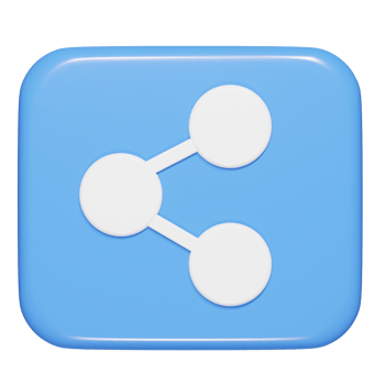 Shear icon 3d render illustration png