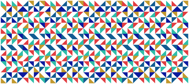 abstract colorful triangle mosaic pattern design transparentbackground png