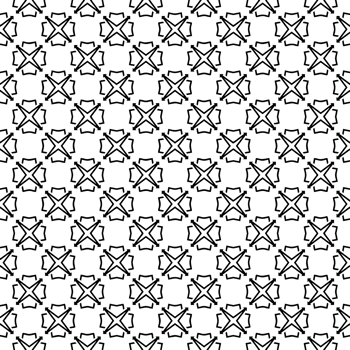 Black seamless abstract pattern. Overlay for background and backdrop. Ornamental design. PNG graphic illustration with transparent background.