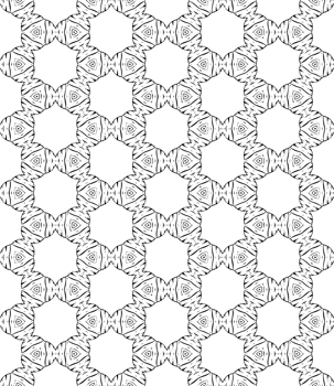 Black seamless abstract pattern. Overlay for background and backdrop. Ornamental design. PNG graphic illustration with transparent background.