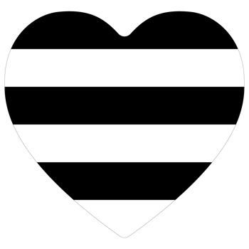 Heterosexual Pride Flag in shape. LGBT flag. png