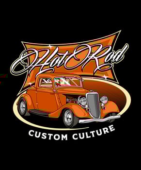 Custom Culture Vintage Vector Illustration