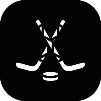 Ice Hockey Vector Icon