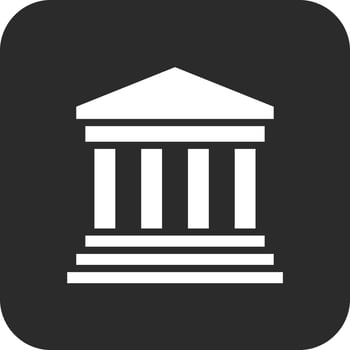 Greek Temple Vector Icon