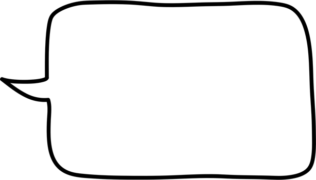 Black and white color speech bubble balloon, icon sticker memo keyword planner text box banner, flat png transparent element design