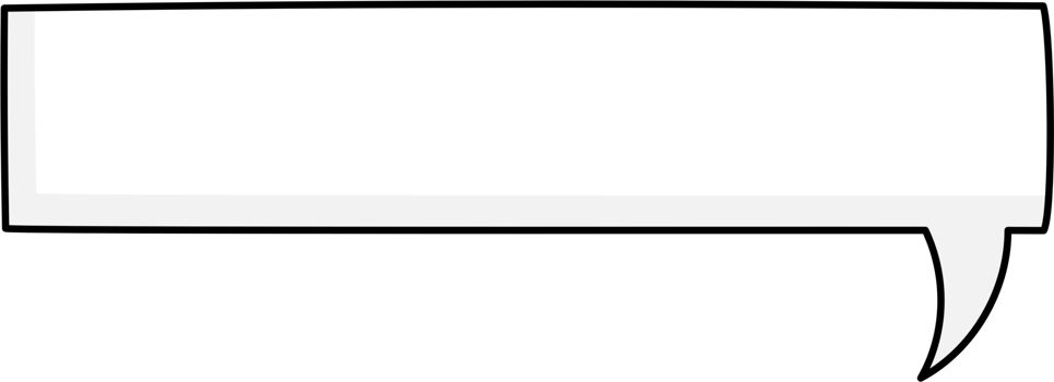 Black and white color speech bubble balloon, icon sticker memo keyword planner text box banner, flat png transparent element design