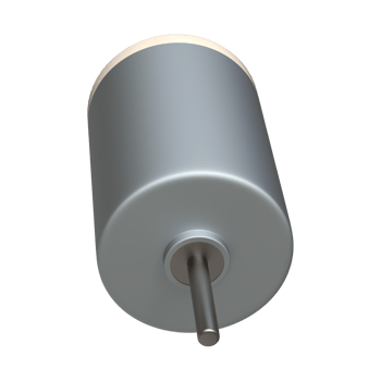 Realistic DC Motor 3D Rendering png