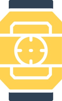 glyph Two Color Design vector