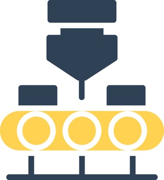 glyph Two Color Design vector