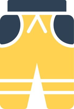 Ski Pant Creative Icon Design vector