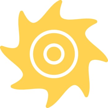 Saw Blade Creative Icon Design vector