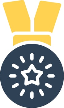 Medal Creative Icon Design vector