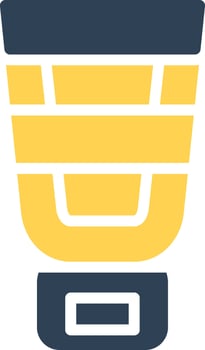 Sunscreen Creative Icon Design vector