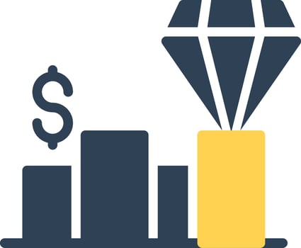 Value Creative Icon Design vector