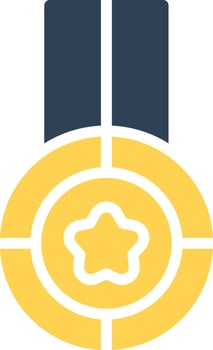 glyph Two Color Design vector