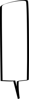 Black and white color speech bubble balloon, icon sticker memo keyword planner text box banner, flat png transparent element design