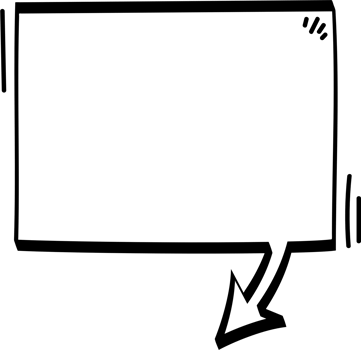 Black and white color arrow point speech bubble balloon, icon sticker memo keyword planner text box banner, flat png transparent element design