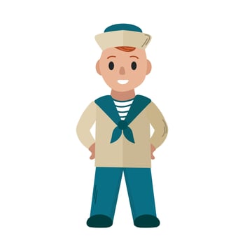 Sailor icon clipart avatar logotype isolated vector illustration
