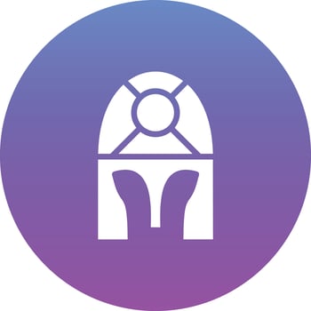 Roman Helmet Vector Icon