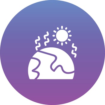 Greenhouse Effect Vector Icon