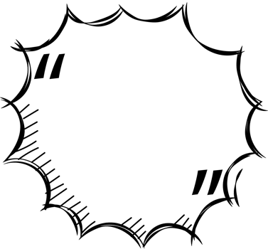 Black and white speech bubble balloon with quotation marks, icon sticker memo keyword planner text box banner, flat png transparent element design