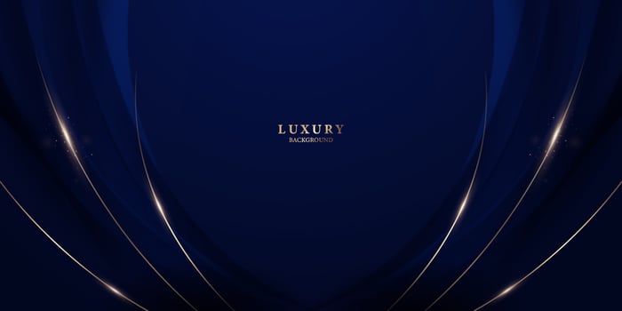 blue background design With luxurious effect elements Vector illustration