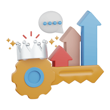 3d rendering keyword ranking isolated useful for seo, website, internet, optimization and other png