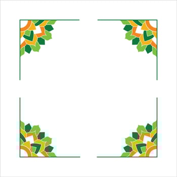Mandala Wedding Ornament Vector Design