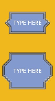 Optical Fantasy Vintage Frames Set Vector