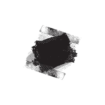 Abstract Black Color Distressed Stamp Grunge Vector