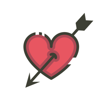 love valentine asset graphic png