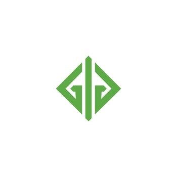 initial letter g logo vector design
