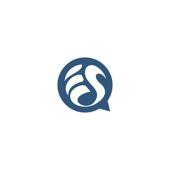 initial letter es or se logo vector logo design