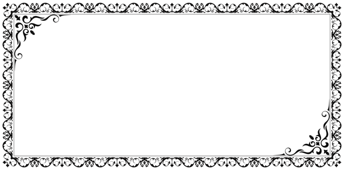 Thai pattern frame, vintage pattern border png