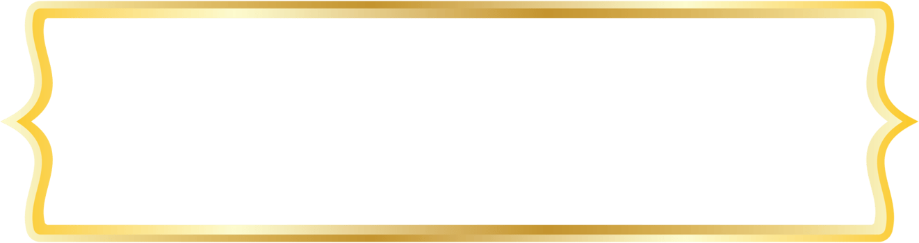 vintage gold frame line png