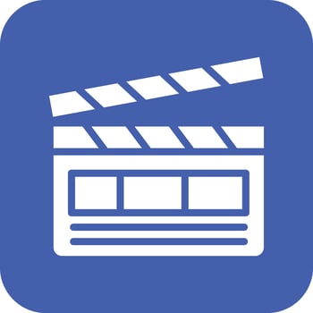 Clapperboard Vector Icon