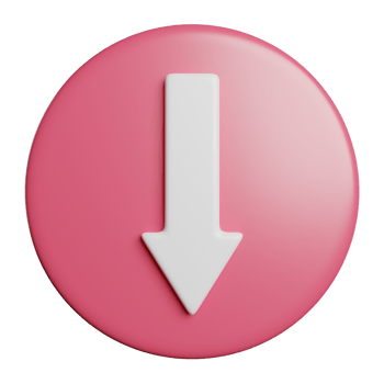 Decrease Analytics Graph png